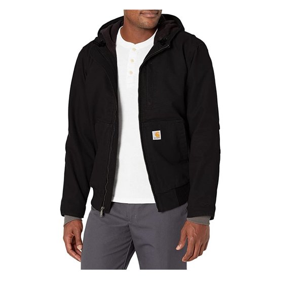 Carhartt Other - NWT Carhartt Men's Loose Fit Firm Duck Active-Jacket Black Size XL $180 II037